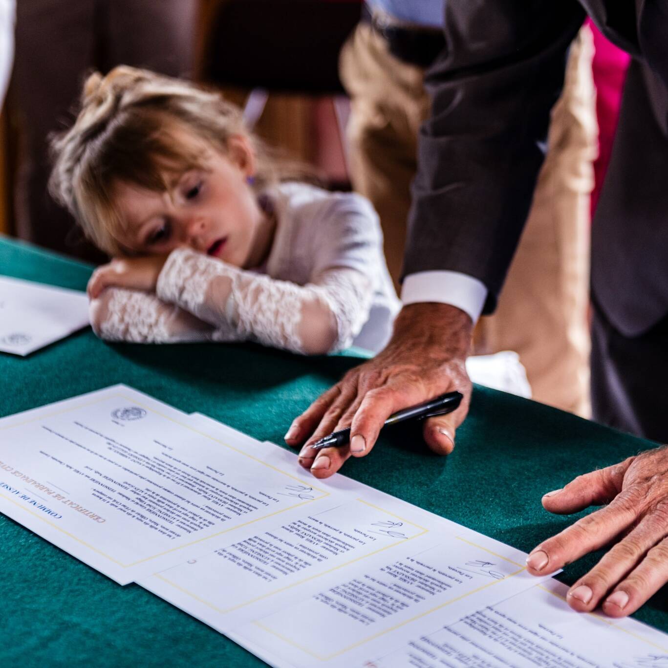 Signature mariage